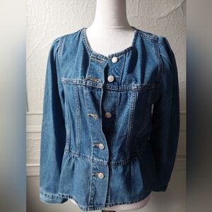 Women's Blue Levi's Premium Denim Jacket